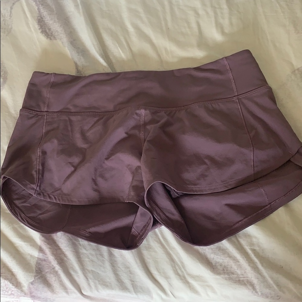 maroon lulu lemon shorts